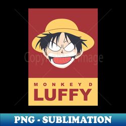 Luffy Ia Annoyed - High-Quality PNG Sublimation Download - Perfect for Personalization
