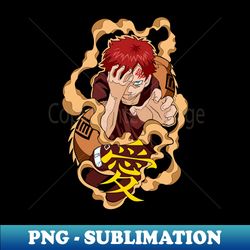 Gaara of The Sands - Premium Sublimation Digital Download - Instantly Transform Your Sublimation Projects