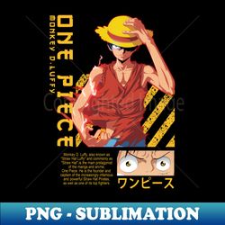 Monkey DLuffy - Stylish Sublimation Digital Download - Perfect for Creative Projects