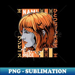 Nami Netflix Version - Instant PNG Sublimation Download - Stunning Sublimation Graphics