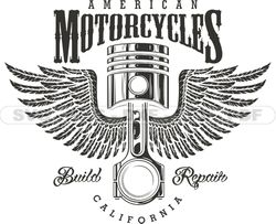 Motorcycle svg logo, Motorbike SVG PNG, Harley Logo, Skull SVG Files, Motorcycle Tshirt Design, Digital Download 112