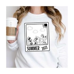 Summer Vibes 2023 Png, Best Day Ever, Mouse And Friends, Beach Png, Family Trip Summer, Vacay Mode Png, Family Squad Png