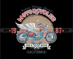 Motorcycle SVG Bundle Logo, Skull Motorcycle Png, Harley Davidson Svg, Motorcycle Tshirt Design Bundle 22