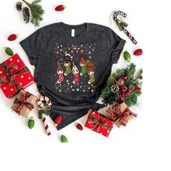 Dachshund Stockings Christmas Shirt, Dachshund Lover Shirt, Vintage Dachshund Shirt