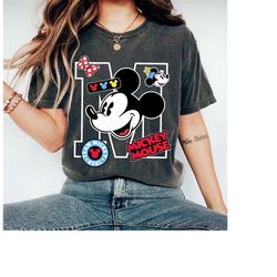 Disney Mickey Big M Mickey Mouse Shirt, Mickey And Friends Shirt, Mickey Mouse Shirt, Magic Kingdom Shirt, Disneyland Tr