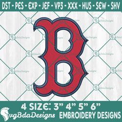 Boston Redsox Embroidery Designs, MLB Logo Embroidered, Redsox Baseball Embroidery Designs, Baseball Embroidery Designs