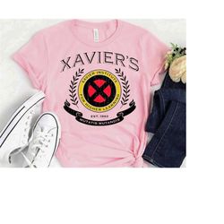 Marvel X-Men Xavier Institute for Higher Learning T-Shirt, Disneyland Family Outfits, Disneyland Family Party Gift, Disn