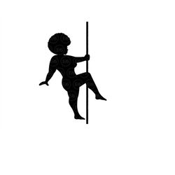 Thick Curvy Mudflap Girl Svg, Pole Dancer Svg, Chubby Mudflap Girl, Trucker Girl. Vector Cut file Cricut, Silhouette, Pd