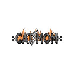 Rocker Cat mom PNG, Rocker Sublimation Design, checkered Cat mom png, Cat mom sublimation, mamas cat sublimation, Instan