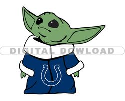 Colts NFL Baby Yoda Svg, Football Teams Svg, NFL Logo Svg, Baby Yoda Png, Tshirt Design Bundle 10