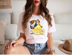 Beauty and The Beast Shirt, Disney Princess Shirt, Belle Princess Shirt, Retro Disney, Disneyworld Shirt, Disney Girl Sh