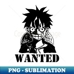 one piece anime - luffy - Digital Sublimation Download File - Boost Your Success with this Inspirational PNG Download