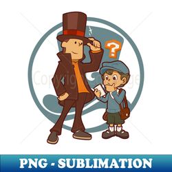 Professor Layton - Elegant Sublimation PNG Download - Perfect for Sublimation Mastery