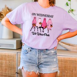 On Wednesday We Wear Pink shirt, Girls Matching Outfits, Best Friends Shirts, Mean Girls Shirt, Pink Shirt, Wednesday Sh