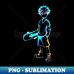 Soul of killua zoldyck - Premium PNG Sublimation File - Add a Festive Touch to Every Day