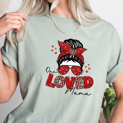Leopard Mama Shirt, Flower mama shirt , Retro Vintage Mama Bunny Shirt, Mothers Day Gift, Mama T-shirt, Mom Life , one l