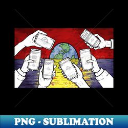 the end of the world - PNG Sublimation Digital Download - Unleash Your Creativity
