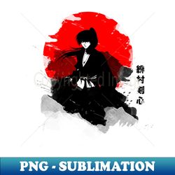 Samurai X Splash Red - Aesthetic Sublimation Digital File - Elevate Your Sublimation Game with Stunning PNG Files