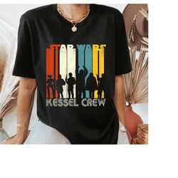 Star Wars Han Solo Movie Kessel Crew Groovy Graphic T-Shirt , Disney's Hollywood Studio Shirt, Galaxy's Edge, Star Wars