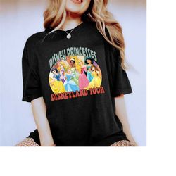 Princess Eras Tour Shirt, Disney Princess Shirt, Disney Princess Characters Shirt, Disney Girl Trip Shirt, Disney World