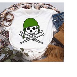 Jackass Military Helmet Skull & Crossbones Logo Graphic T-Shirt, MTV Logo T-shirt, Magic Kingdom, WDW Disneyland Trip Fa