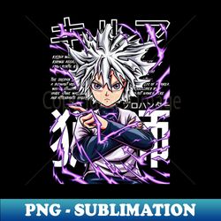Killua Zoldyck Hunter x Hunter - High-Quality PNG Sublimation Download - Transform Your Sublimation Creations