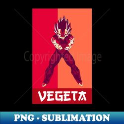 Dragonball Vegeta Hop classic - Custom Sublimation PNG File - Unleash Your Creative Barbie Style