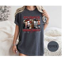 Horror characters Halloween Sweatshirt,Halloween Horror nights shirt, Scary movie Tee,Comfort Colors Shirt,Halloween Mat