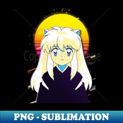 Young Inuyasha - Sublimation-Ready PNG File - Unleash Your Creative Barbie Style