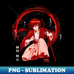 Kenshins Ougi Hiten Mitsurugi Ryuu - Honor the Sword Style with This Inspired Tee - Premium Sublimation Digital Download - Fashionable and Fearless