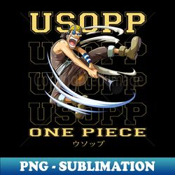 Usopp One Piece - Trendy Sublimation Digital Download - Elevate Your Sublimation Game with Stunning PNG Files