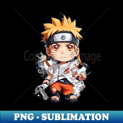 Playful Sketch-Style Cartoon Naruto T-Shirt - PNG Transparent Sublimation File - Fashionable and Fearless