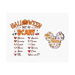 Bundle Not So Scary Halloween SVG, Halloween Png, Snacks Goals Svg, Trick Or Treat, Spooky Svg, I'm Here For The Treats