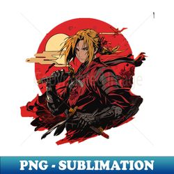 edward elric samurai - High-Resolution PNG Sublimation File - Unlock Vibrant Sublimation Designs
