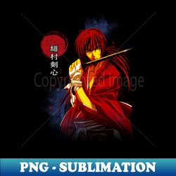 Scar of Atonement Kenshin Classic Tee - Artistic Sublimation Digital File - Express Your Anime Style