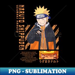 Uzumaki Naruto - Decorative Sublimation PNG File - Perfect for Personalization