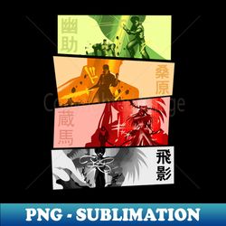 Yu Yu Hakusho Set - Premium PNG Sublimation File - Boost Your Success with this Inspirational PNG Download