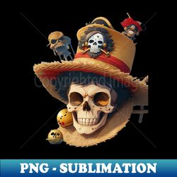 straw hat pirates one piece - PNG Sublimation Digital Download - Stunning Sublimation Graphics