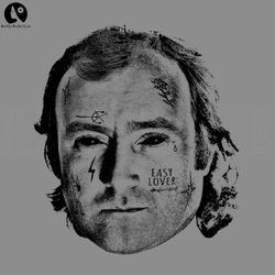 Phil Collins Easy Lover Punksthetic Design PNG, Digital Download