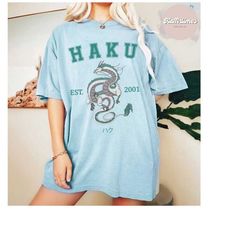 Haku Shirt, Spirited Away T-Shirt, Studio Ghibli T-Shirt, Totoro Shirt, Studio Ghibli Fans Shirt, Miyazaki Hayao, Ghibli