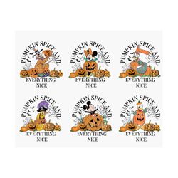 Halloween Mouse And Friends PNG, Halloween Png, Halloween Pumpkin Png, Spooky Season Png, Trick Or Treat Png, Halloween