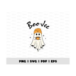Boo Jee svg png, Cute Ghost with coffee Png, Boujee svg, Fall and Halloween png, svg file for Cricut, Sublimation Design