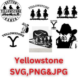 Yellowstone svg ideas T-shirt svg design, cap svg design , svg sticker download