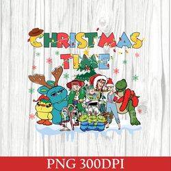 Toy Story Christmas PNG, Disney Christmas PNG, Disney Vacation PNG, T-Rex Christmas PNG, Disney Family, Buzz Lightyear