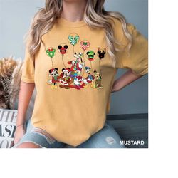 Mickey and Friends Christmas Shirt, All Disney Characters Christmas Shirt, Disney Christmas Shirts, Merry Christmas Tee,