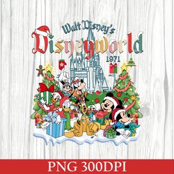 Vintage Disney World Christmas PNG, Disney Christmas Family PNG, Mickey Christmas PNG, Disney Christmas Matching Digital