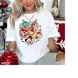 Disney Christmas Shirt, Family Christmas Matching shirt, Custom Disneyland Christmas t-shirt, Disney Character Christmas