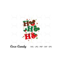 Ho Mouse Ginerbread Svg | Merry Christmas Svg |Christmas Snack Svg | Mouse Gingerbread SVG | Cut Files For Cricut | Silh
