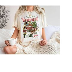 The Most Wonderful Time Of The Year Christmas shirt, Pooh Bear and Friends Christmas shirt, Disney Xmas Holiday shirt, D