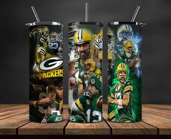 Packers Sports Tumbler, 32 Team Football Tumbler Png Design, Nfl Tumbler Wrap 13